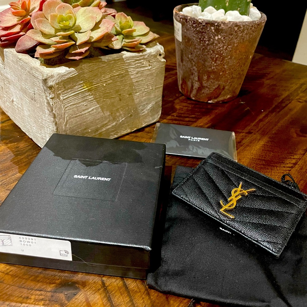 YSL WALLET 5 compartments